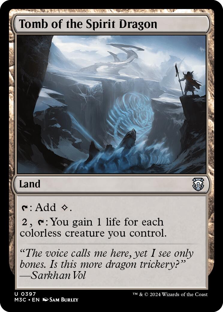 Tomb of the Spirit Dragon [Modern Horizons 3 Commander] - Destination Retro