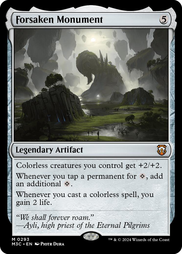 Forsaken Monument [Modern Horizons 3 Commander] - Destination Retro
