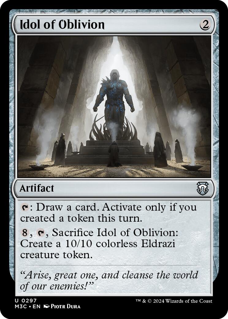 Idol of Oblivion [Modern Horizons 3 Commander] - Destination Retro