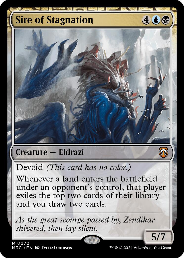Sire of Stagnation [Modern Horizons 3 Commander] - Destination Retro