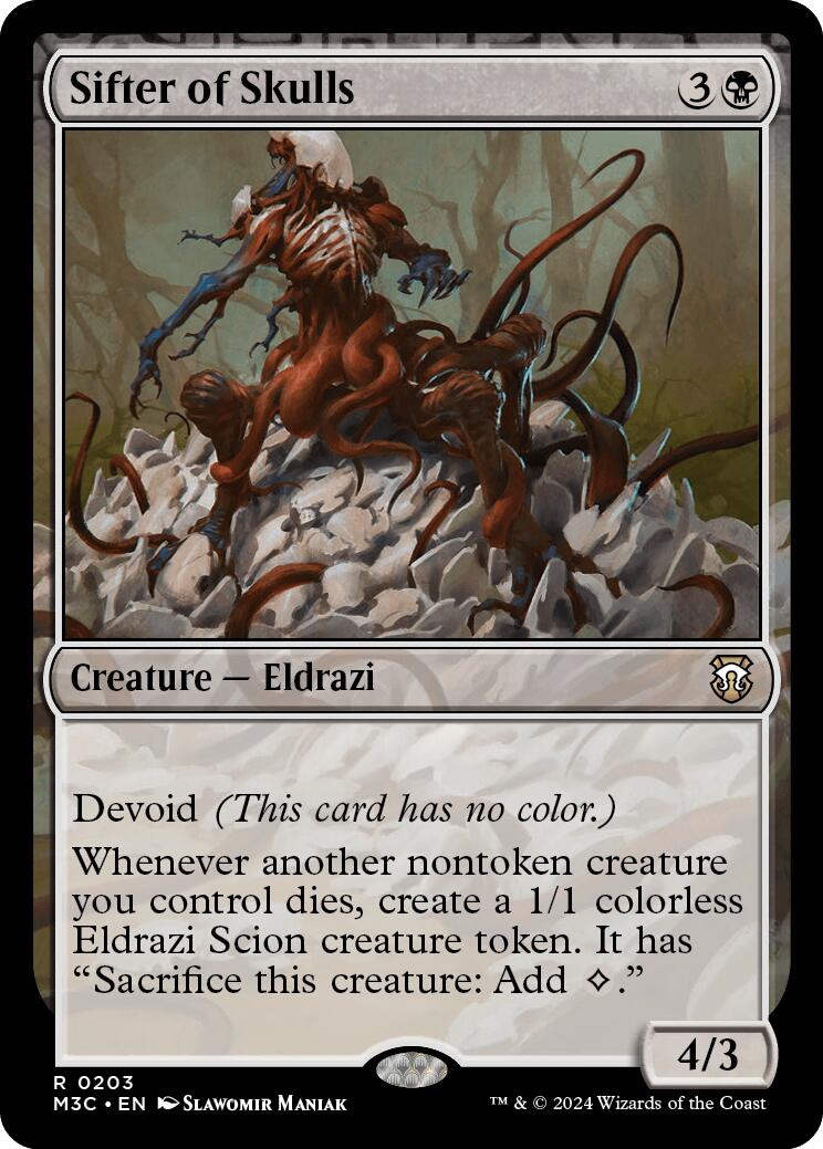 Sifter of Skulls [Modern Horizons 3 Commander] - Destination Retro