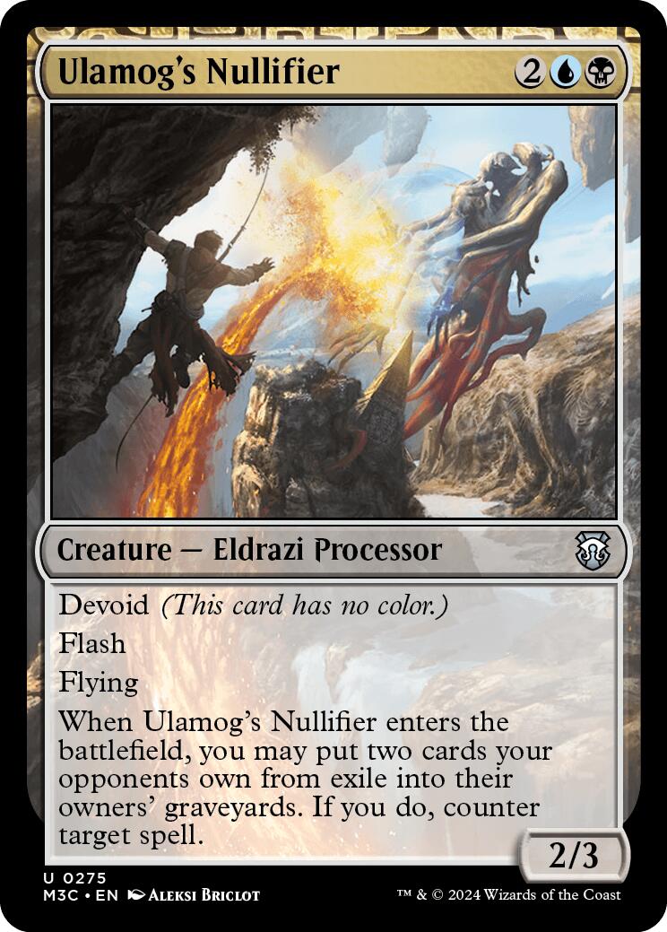 Ulamog's Nullifier [Modern Horizons 3 Commander] - Destination Retro