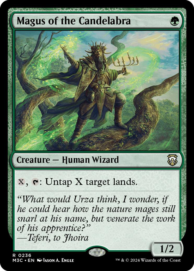 Magus of the Candelabra [Modern Horizons 3 Commander] - Destination Retro