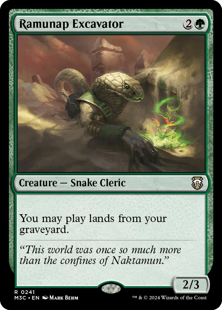 Ramunap Excavator [Modern Horizons 3 Commander] - Destination Retro
