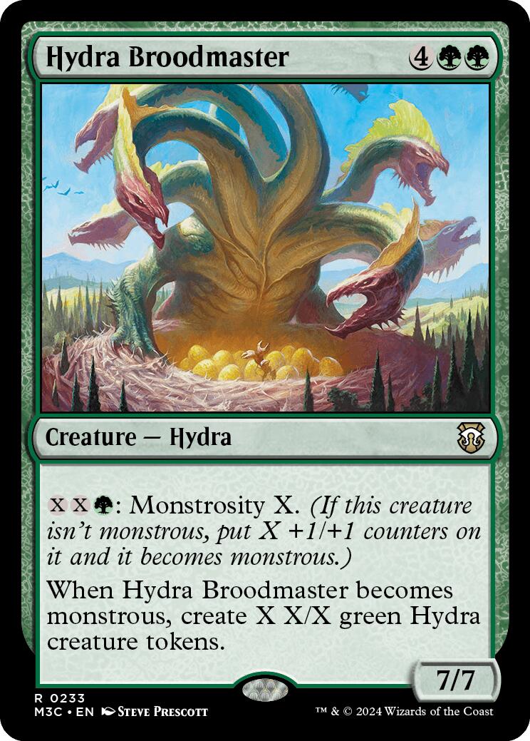 Hydra Broodmaster [Modern Horizons 3 Commander] - Destination Retro