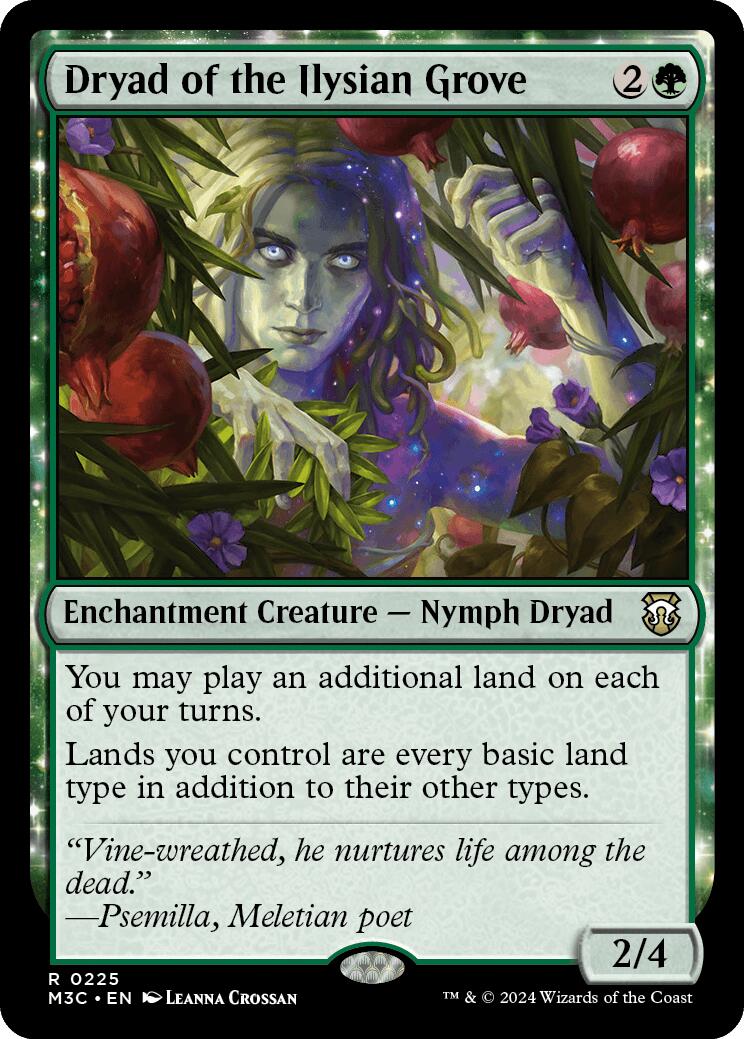 Dryad of the Ilysian Grove [Modern Horizons 3 Commander] - Destination Retro