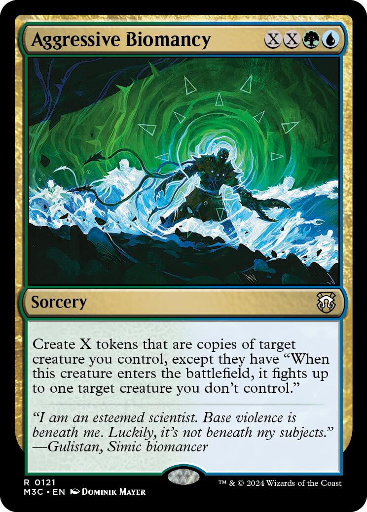 Aggressive Biomancy [Modern Horizons 3 Commander] - Destination Retro
