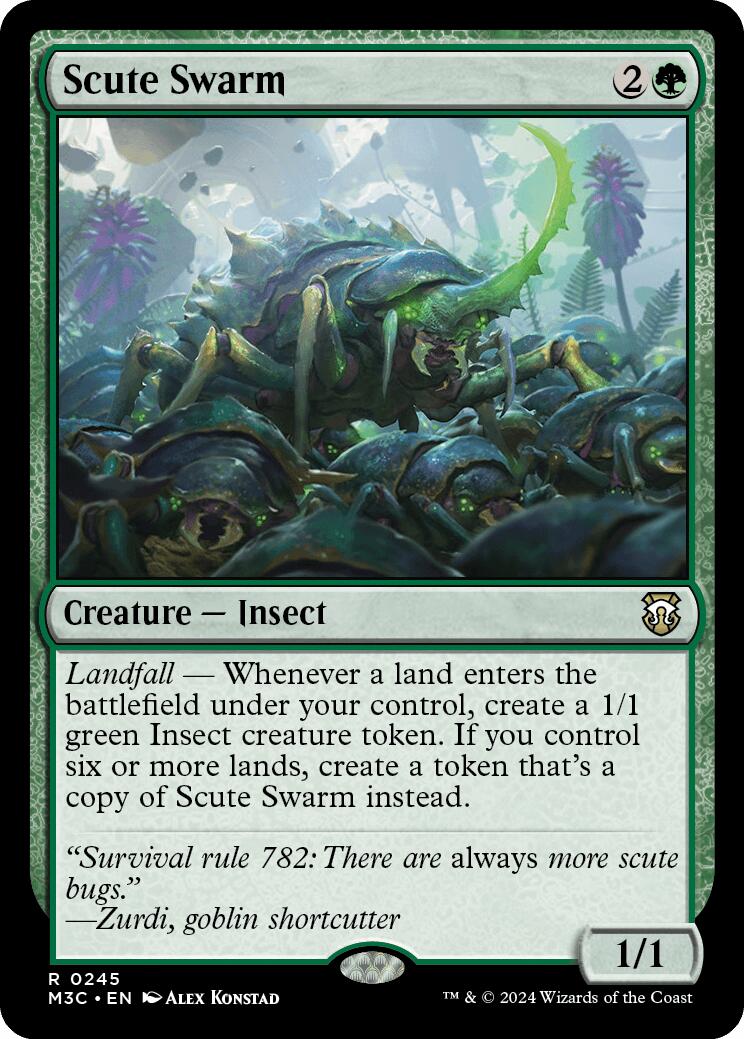 Scute Swarm [Modern Horizons 3 Commander]