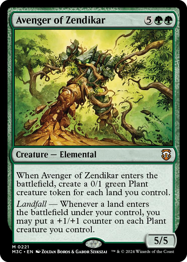 Avenger of Zendikar [Modern Horizons 3 Commander] - Destination Retro