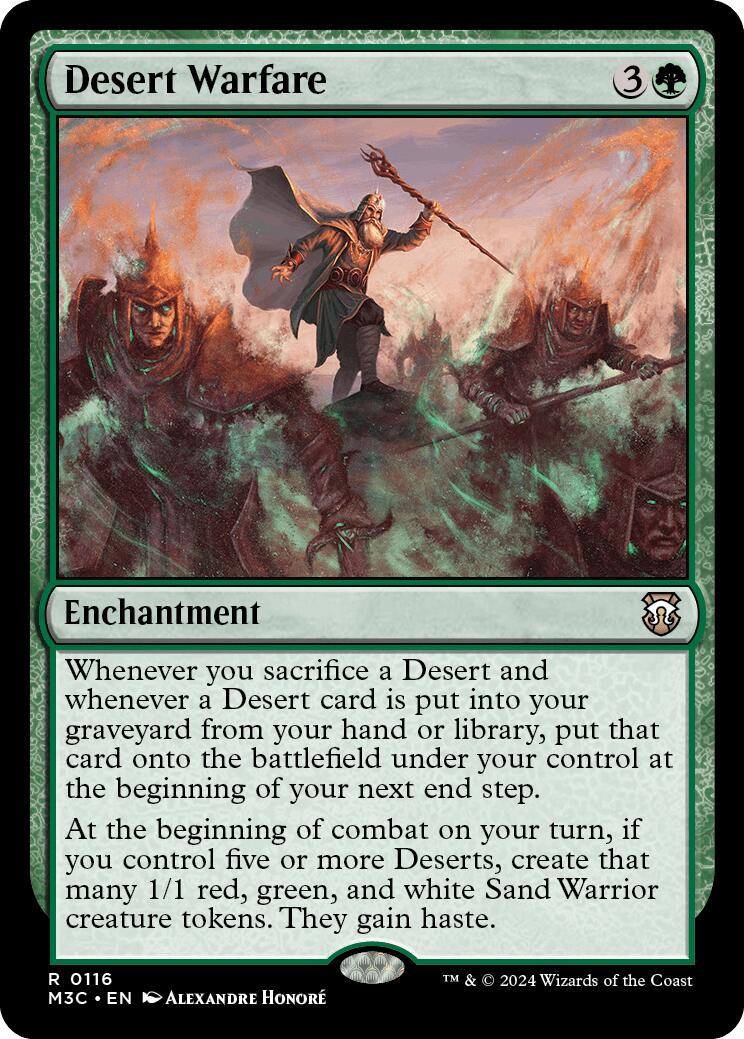 Desert Warfare [Modern Horizons 3 Commander] - Destination Retro