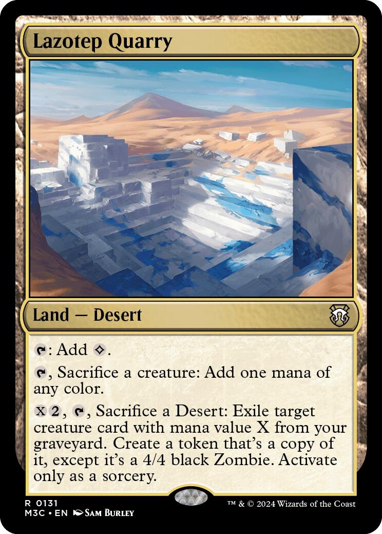 Lazotep Quarry [Modern Horizons 3 Commander] - Destination Retro