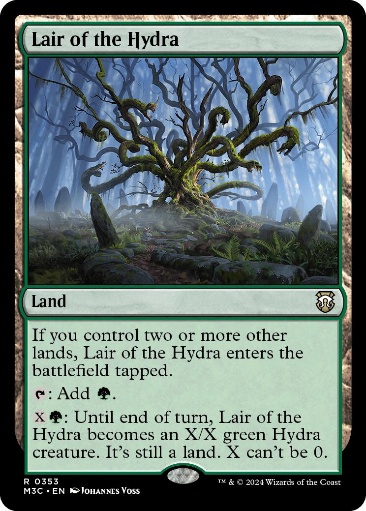 Lair of the Hydra [Modern Horizons 3 Commander] - Destination Retro