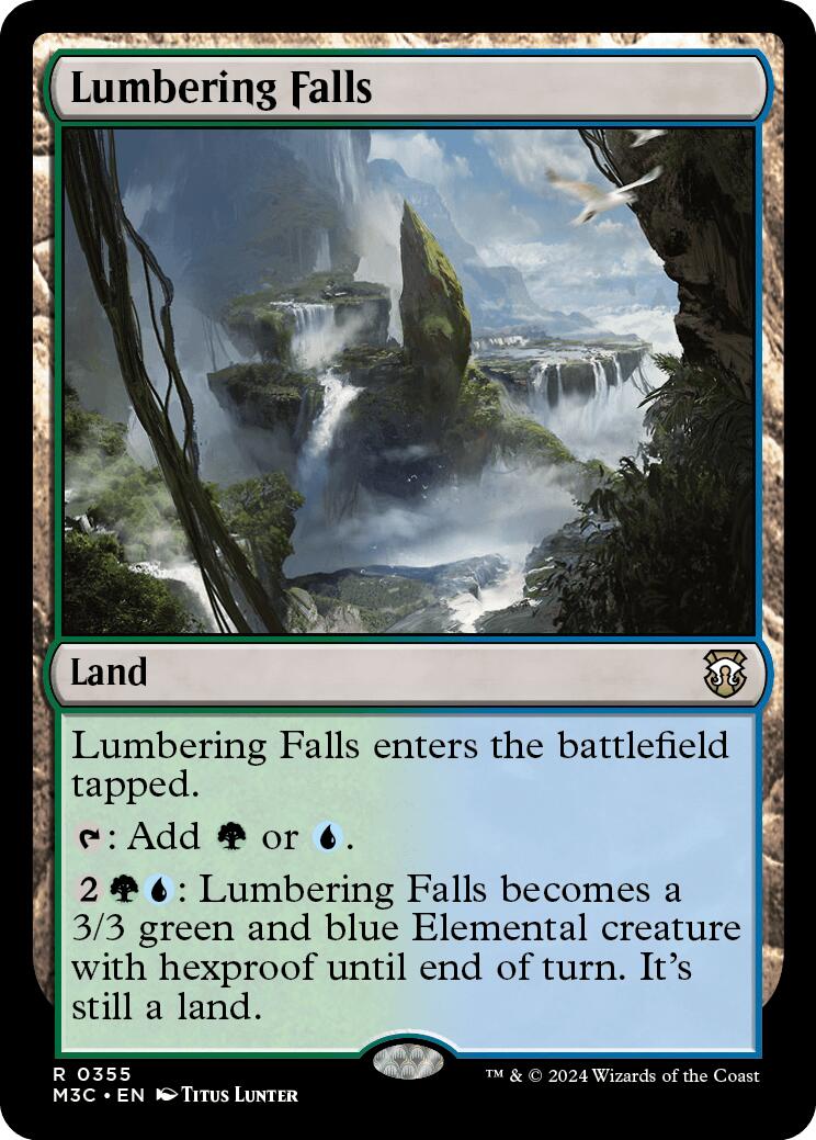 Lumbering Falls [Modern Horizons 3 Commander] - Destination Retro