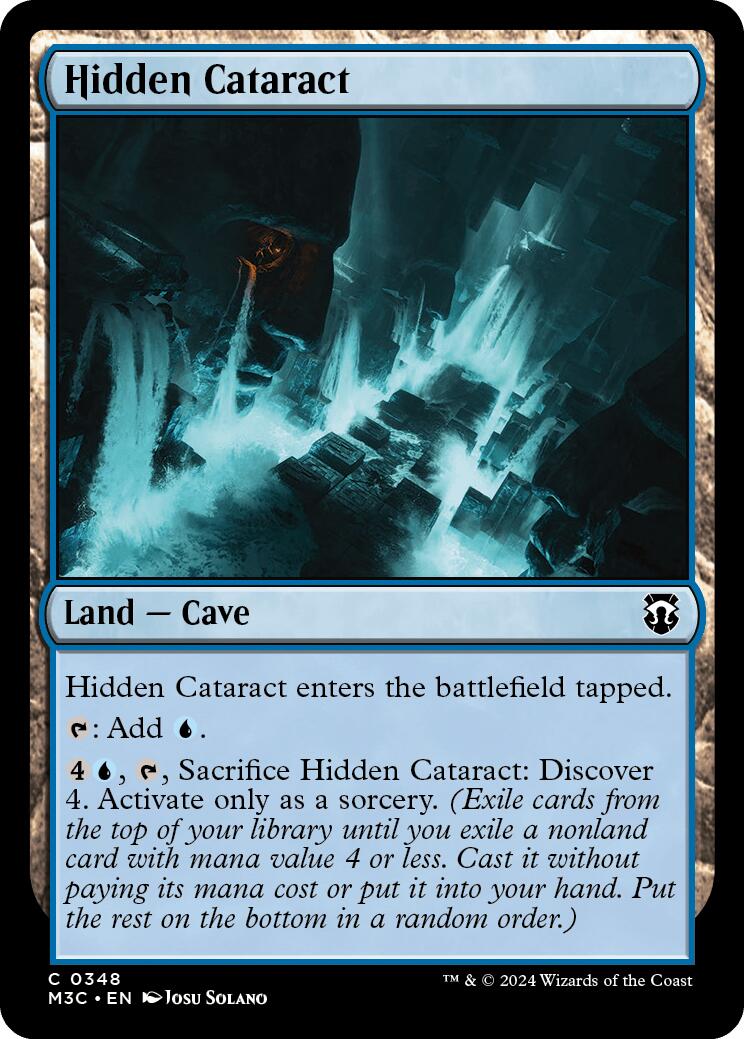 Hidden Cataract [Modern Horizons 3 Commander] - Destination Retro