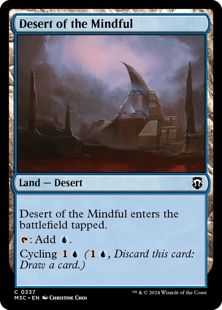 Desert of the Mindful [Modern Horizons 3 Commander] - Destination Retro
