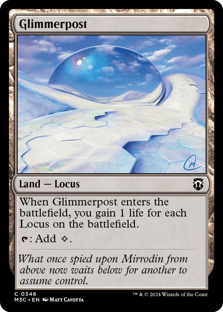 Glimmerpost [Modern Horizons 3 Commander] - Destination Retro