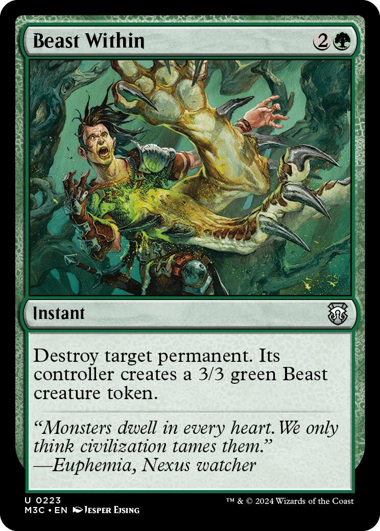 Beast Within [Modern Horizons 3 Commander] - Destination Retro