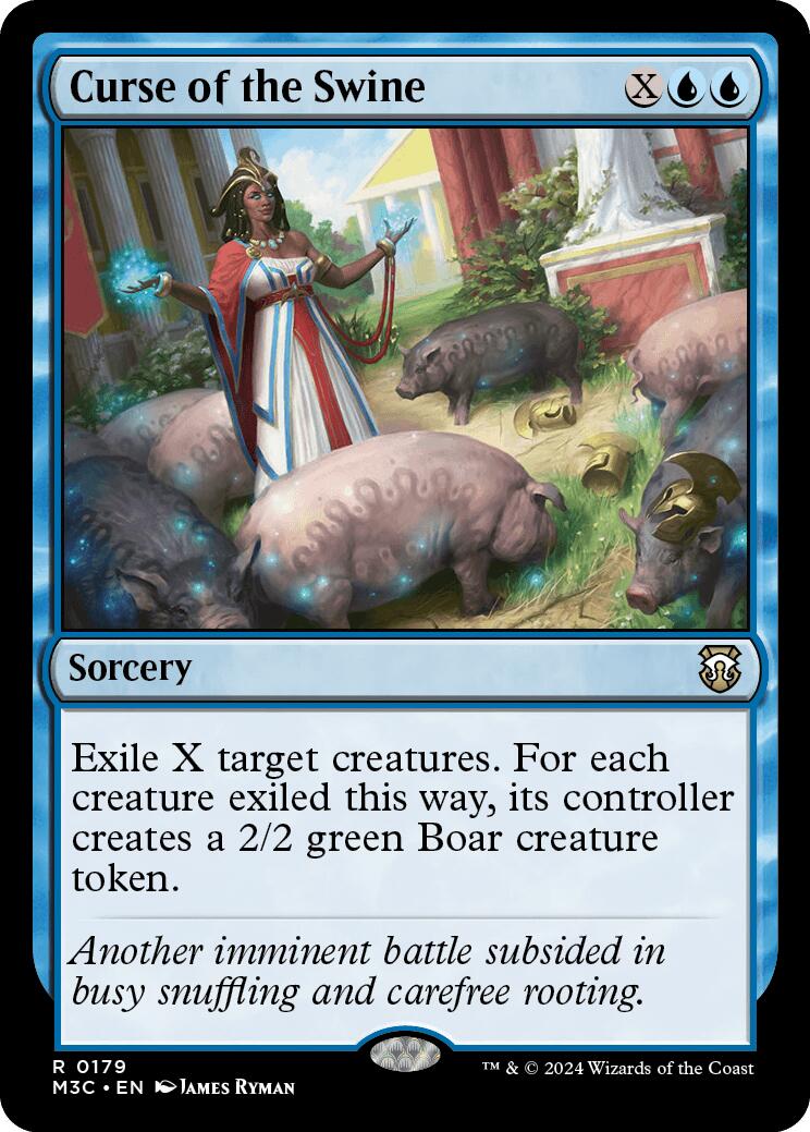 Curse of the Swine [Modern Horizons 3 Commander] - Destination Retro