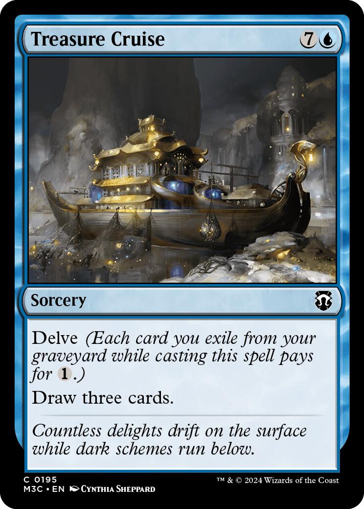 Treasure Cruise [Modern Horizons 3 Commander] - Destination Retro