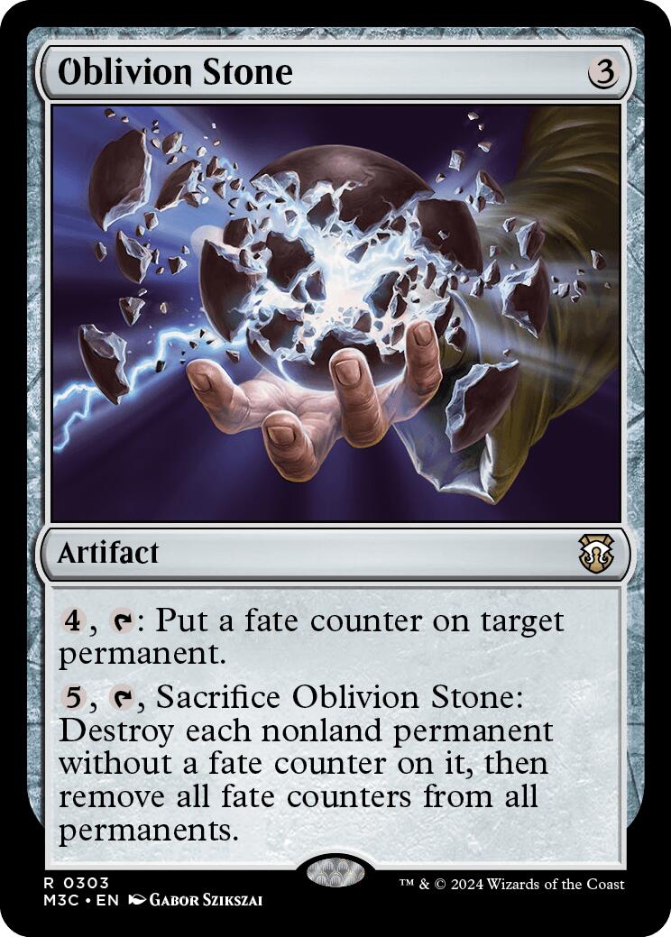 Oblivion Stone [Modern Horizons 3 Commander] - Destination Retro