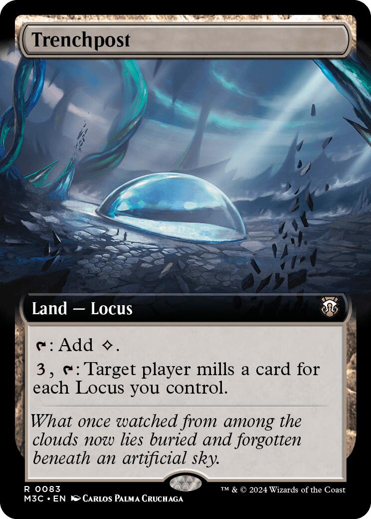 Trenchpost (Extended Art) [Modern Horizons 3 Commander] - Destination Retro