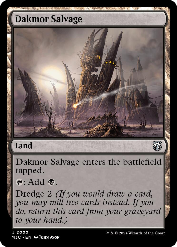 Dakmor Salvage [Modern Horizons 3 Commander] - Destination Retro