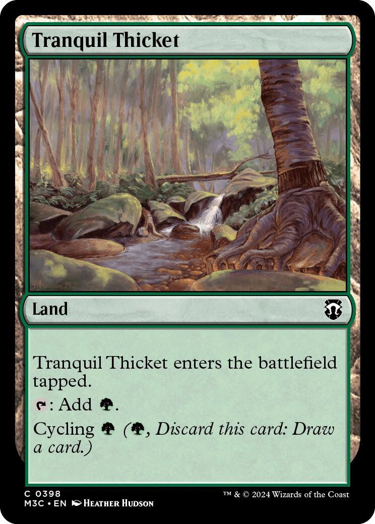 Tranquil Thicket [Modern Horizons 3 Commander] - Destination Retro