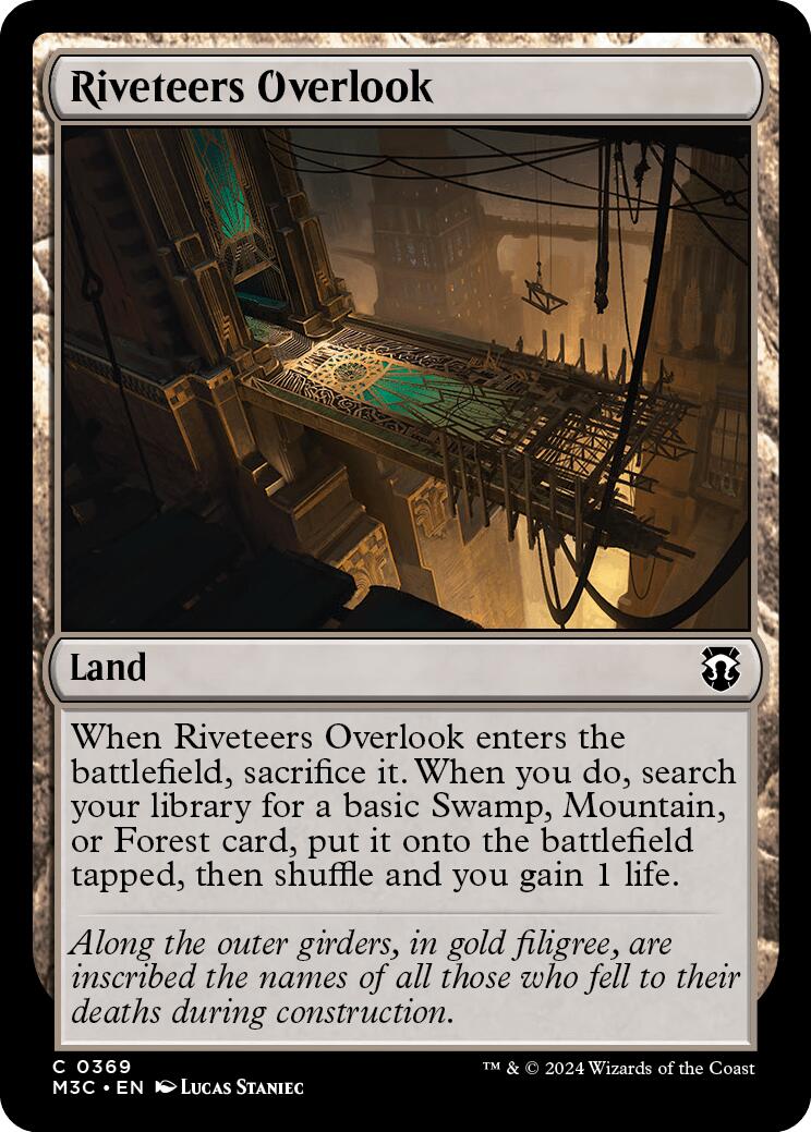 Riveteers Overlook [Modern Horizons 3 Commander] - Destination Retro