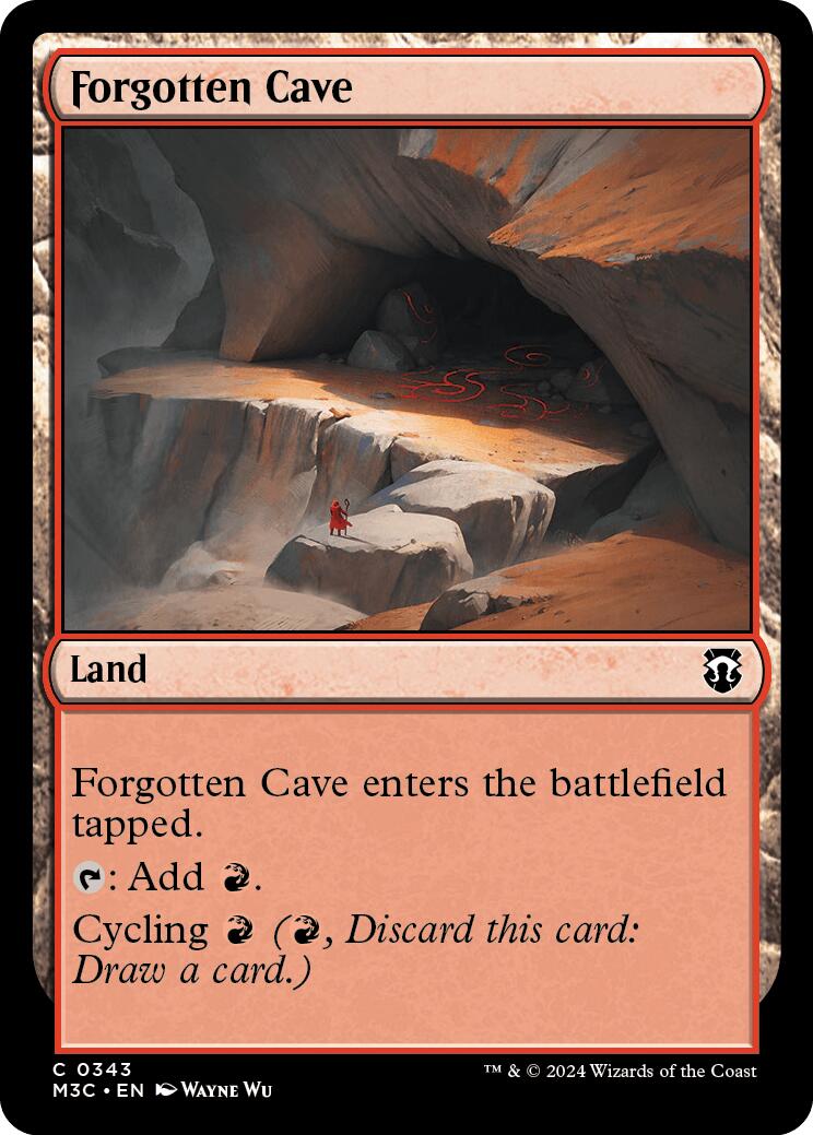 Forgotten Cave [Modern Horizons 3 Commander] - Destination Retro