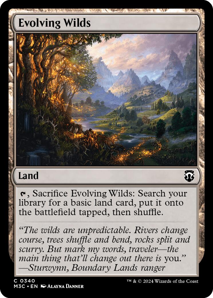 Evolving Wilds [Modern Horizons 3 Commander] - Destination Retro