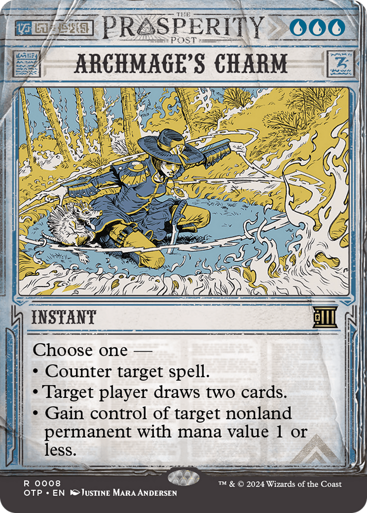 Archmage's Charm [Outlaws of Thunder Junction: Breaking News] - Destination Retro