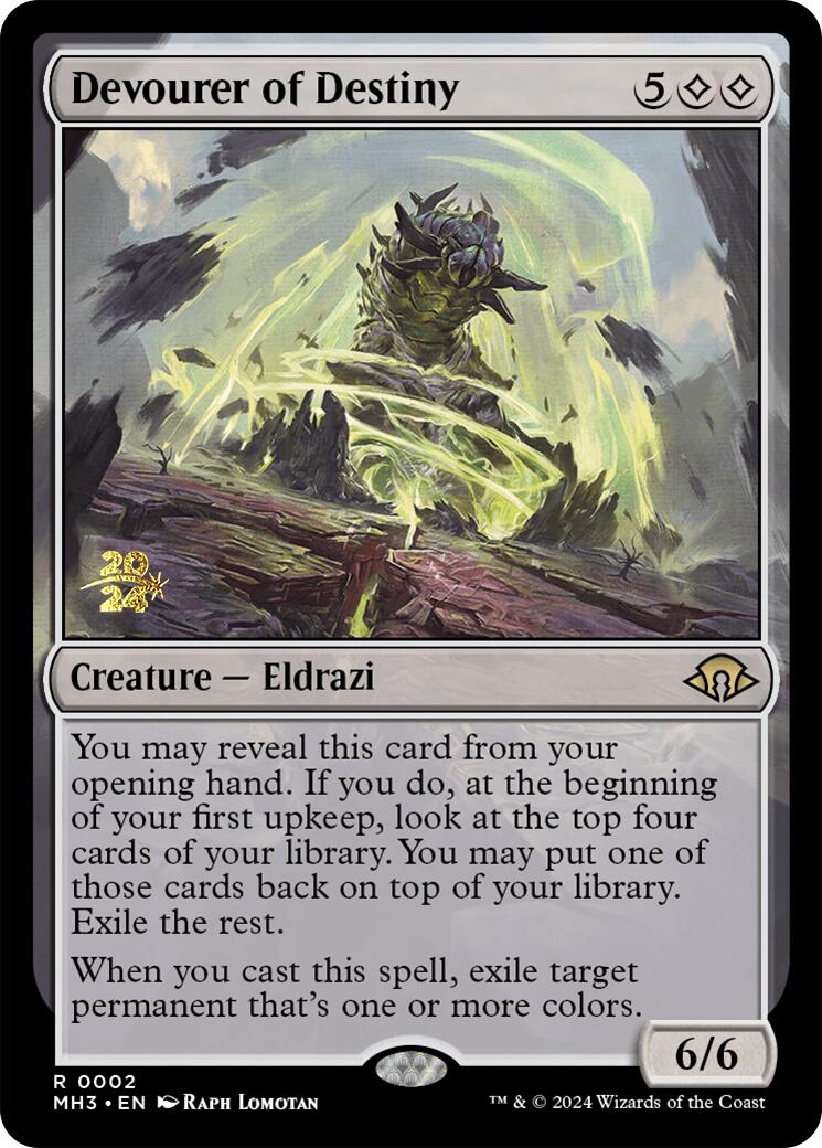 Devourer of Destiny [Modern Horizons 3 Prerelease Promos] - Destination Retro