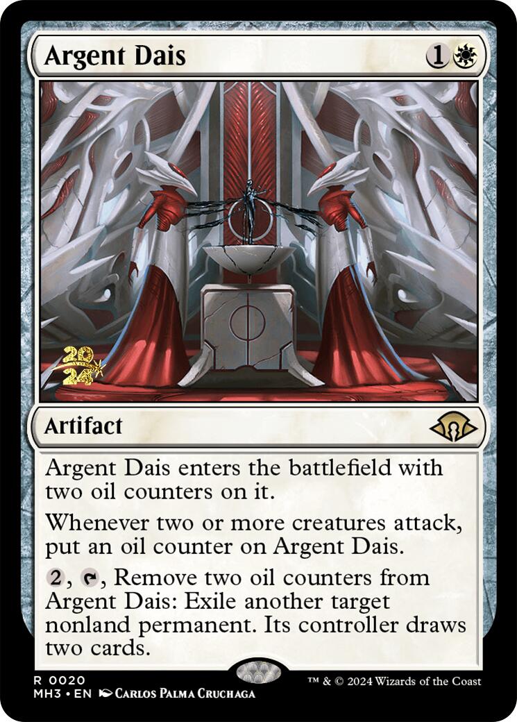 Argent Dais [Modern Horizons 3 Prerelease Promos] - Destination Retro