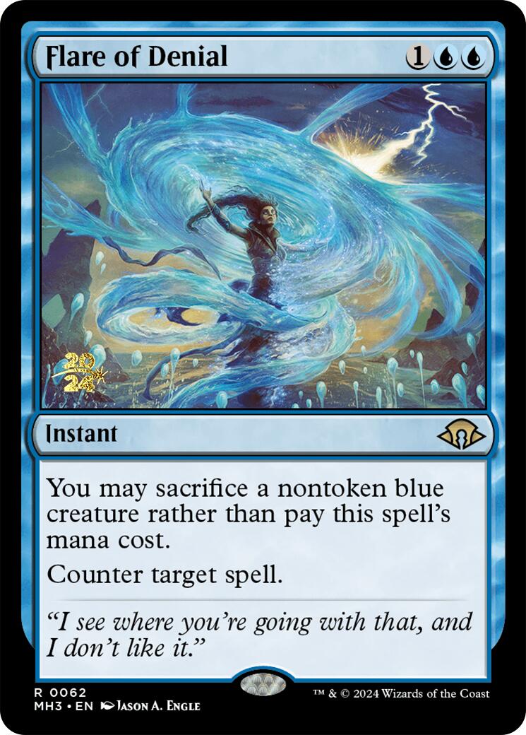 Flare of Denial [Modern Horizons 3 Prerelease Promos] - Destination Retro