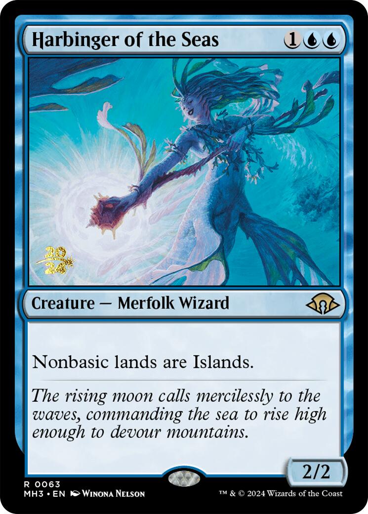 Harbinger of the Seas [Modern Horizons 3 Prerelease Promos] - Destination Retro