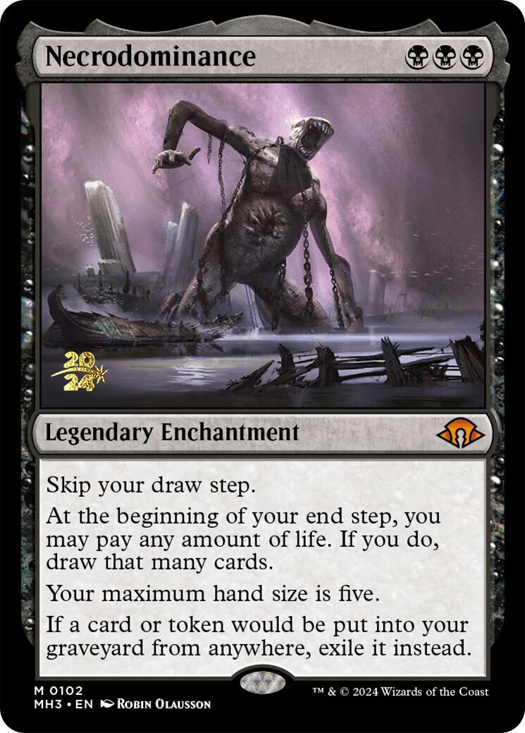 Necrodominance [Modern Horizons 3 Prerelease Promos] - Destination Retro