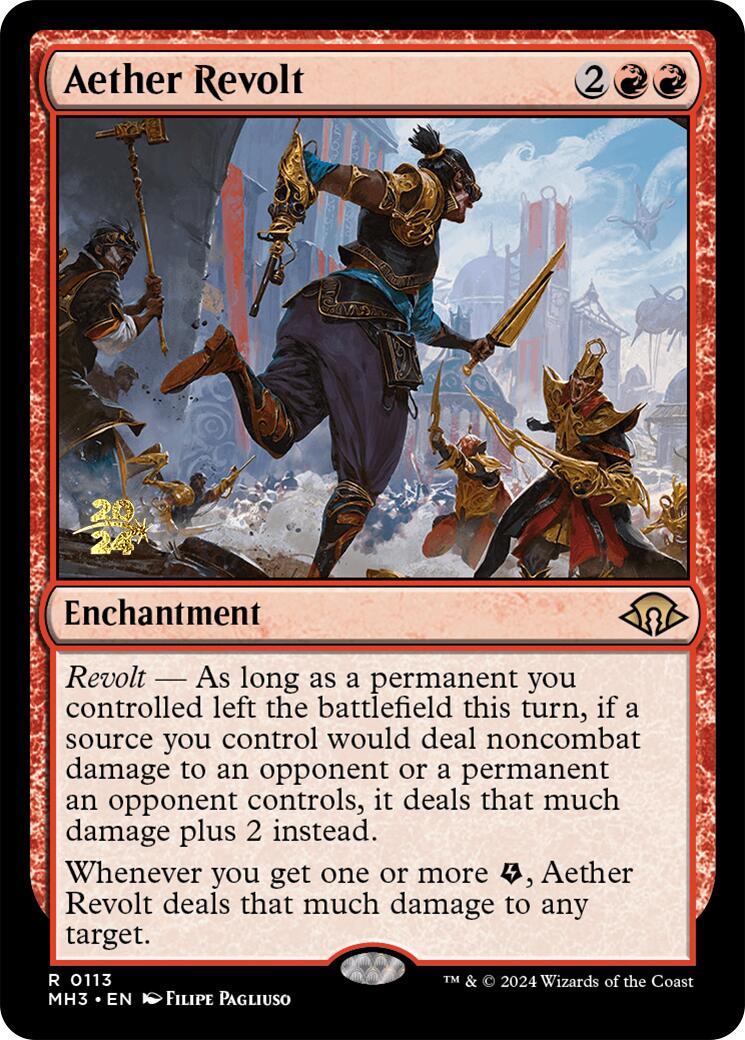 Aether Revolt [Modern Horizons 3 Prerelease Promos] - Destination Retro