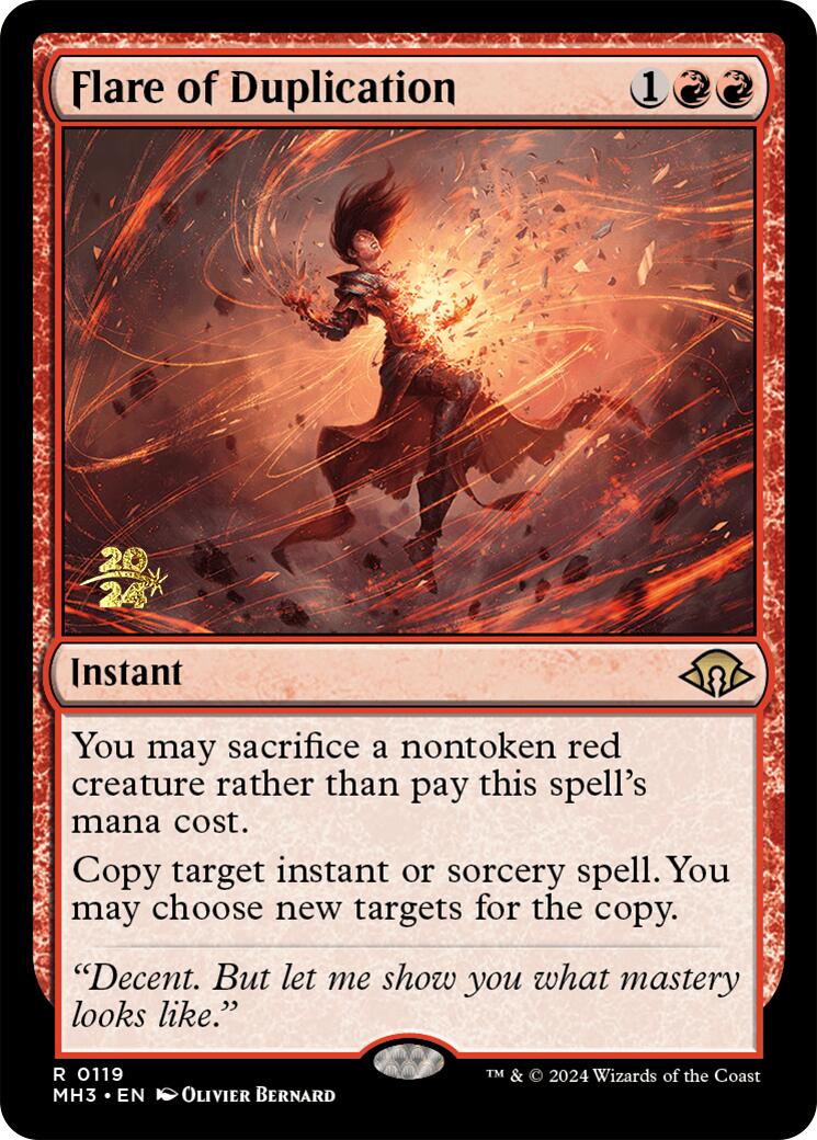 Flare of Duplication [Modern Horizons 3 Prerelease Promos] - Destination Retro