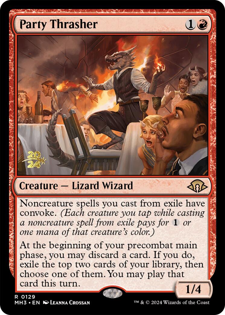 Party Thrasher [Modern Horizons 3 Prerelease Promos] - Destination Retro