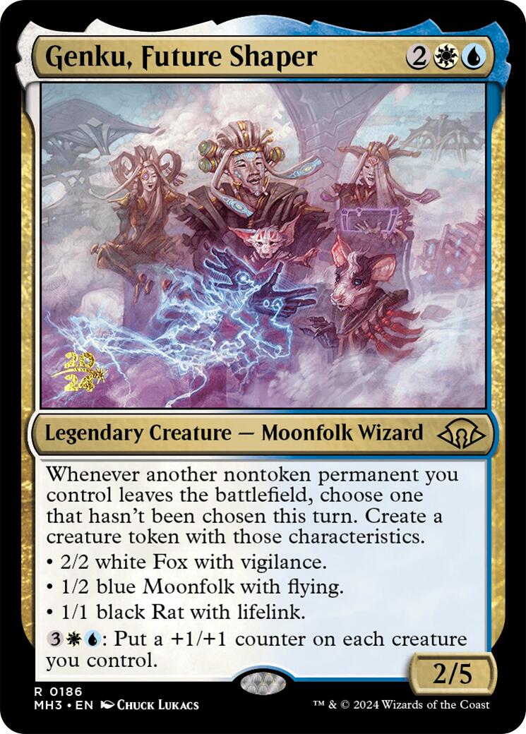 Genku, Future Shaper [Modern Horizons 3 Prerelease Promos] - Destination Retro