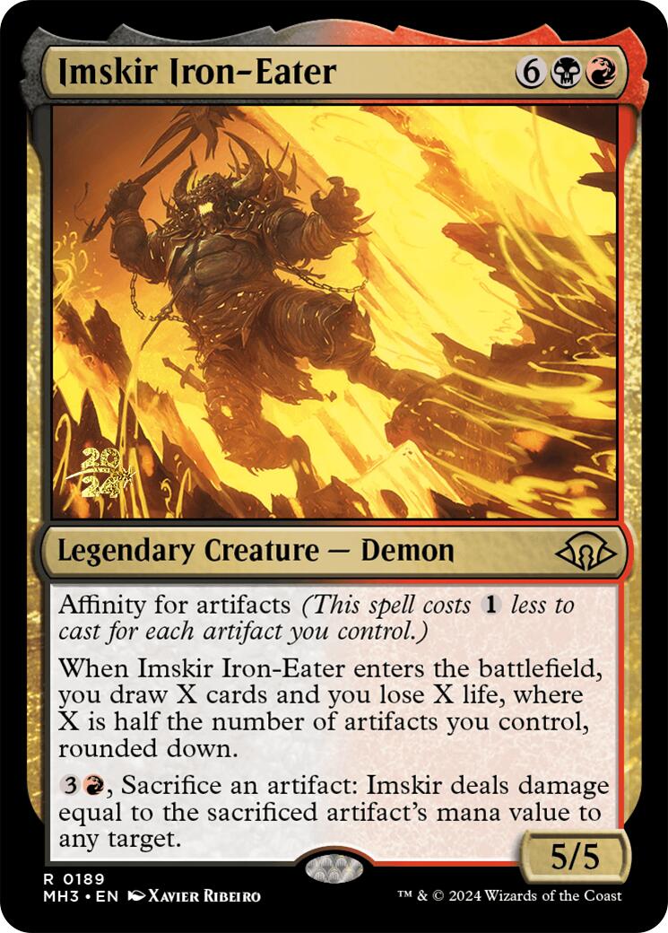 Imskir Iron-Eater [Modern Horizons 3 Prerelease Promos] - Destination Retro