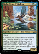 Nadu, Winged Wisdom [Modern Horizons 3 Prerelease Promos] - Destination Retro
