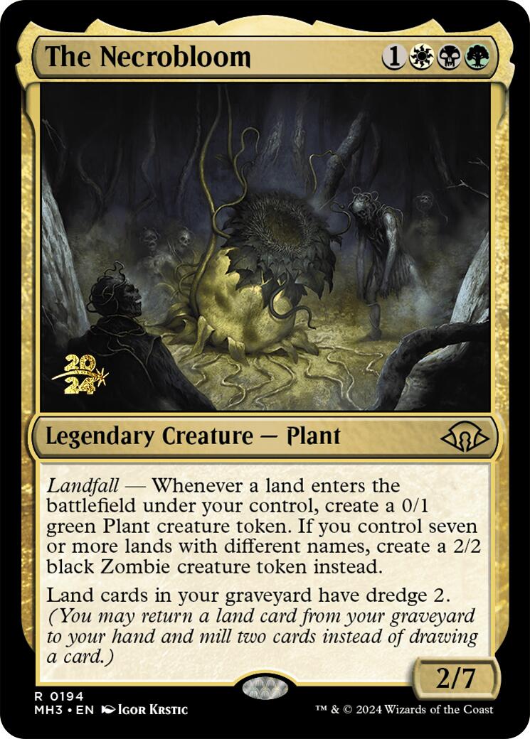 The Necrobloom [Modern Horizons 3 Prerelease Promos] - Destination Retro