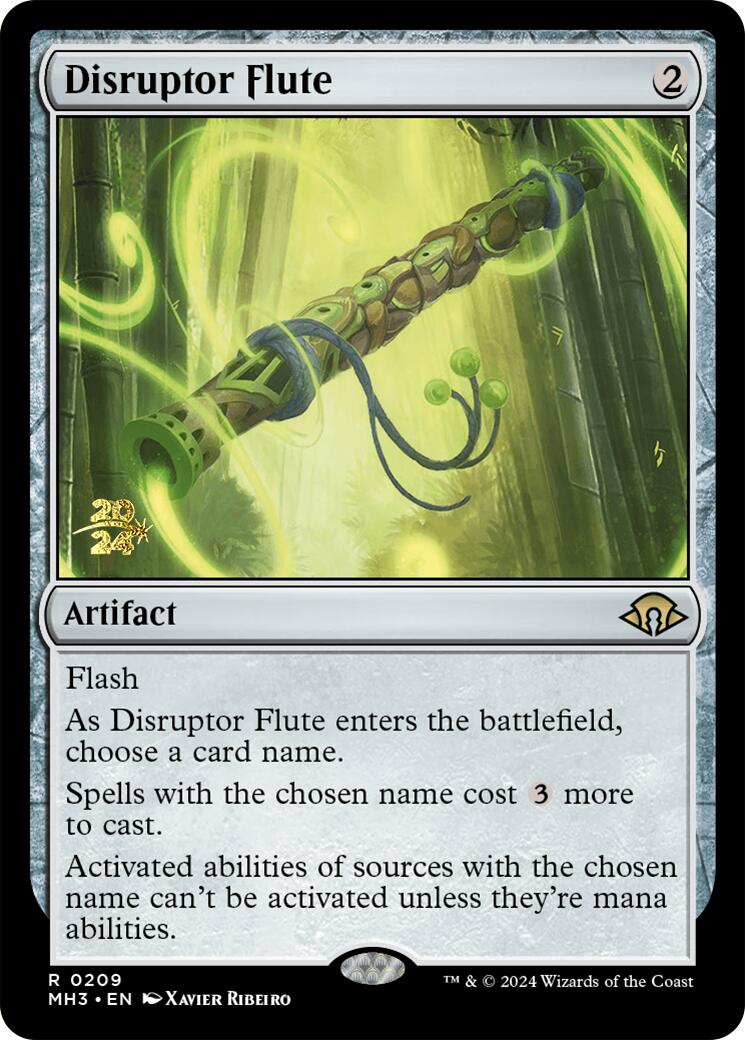 Disruptor Flute [Modern Horizons 3 Prerelease Promos] - Destination Retro