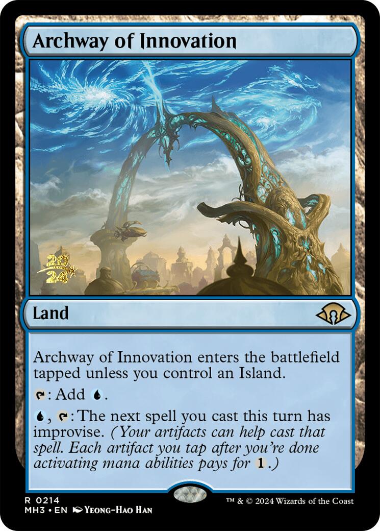 Archway of Innovation [Modern Horizons 3 Prerelease Promos] - Destination Retro