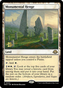 Monumental Henge [Modern Horizons 3 Prerelease Promos] - Destination Retro