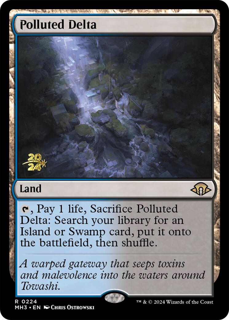 Polluted Delta [Modern Horizons 3 Prerelease Promos] - Destination Retro