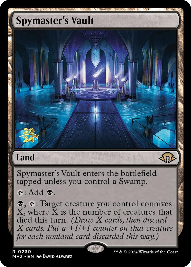Spymaster's Vault [Modern Horizons 3 Prerelease Promos] - Destination Retro