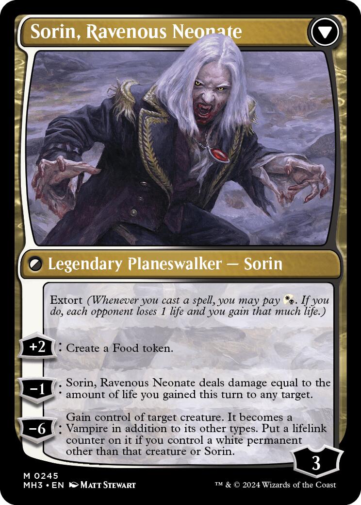 Sorin of House Markov [Modern Horizons 3 Prerelease Promos] - Destination Retro