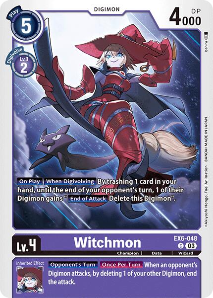 Witchmon [EX6-048] [Infernal Ascension] - Destination Retro